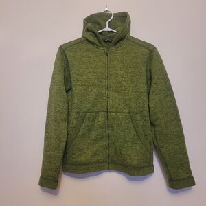 MEC‎ POLARTEC PRO Fleece sweater, jacket,khaki green,Youth kids 16